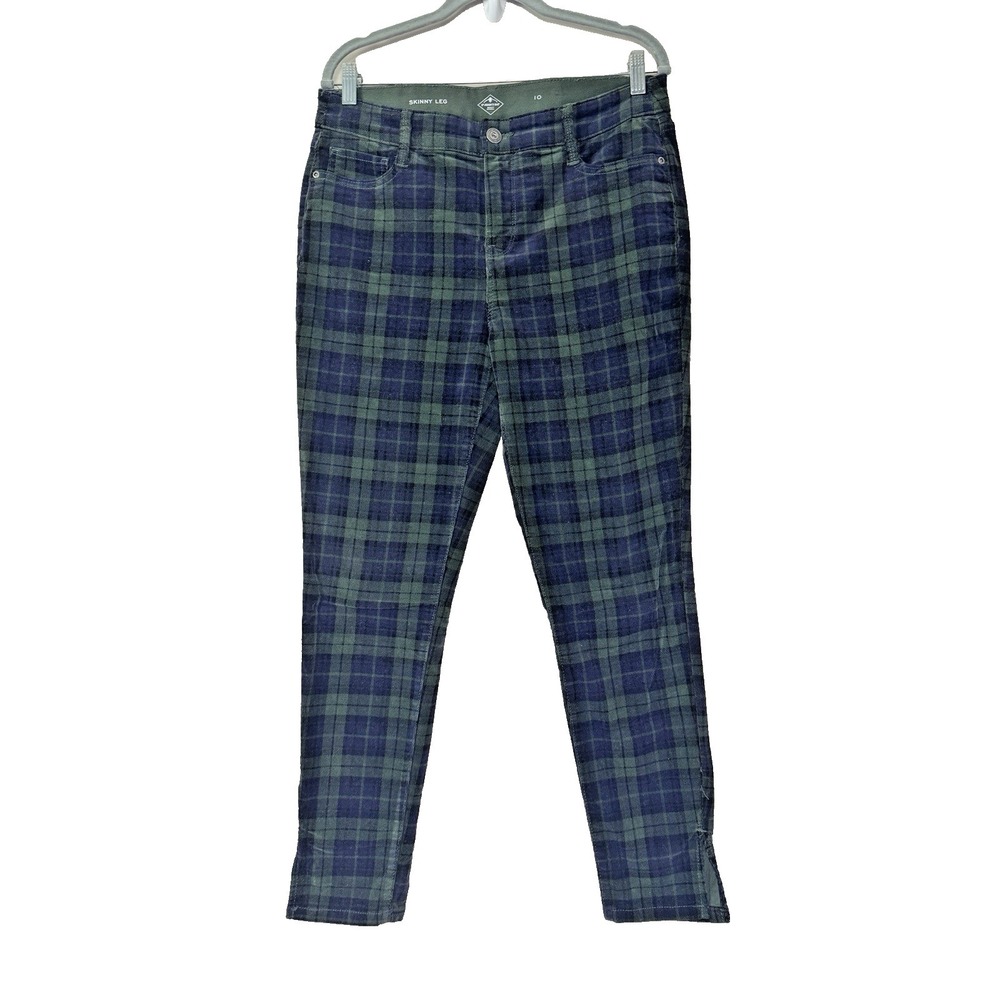 Whimsigoth Size 10 Tartan Plaid Pant Academia Fairy Grunge Heritage Old Money